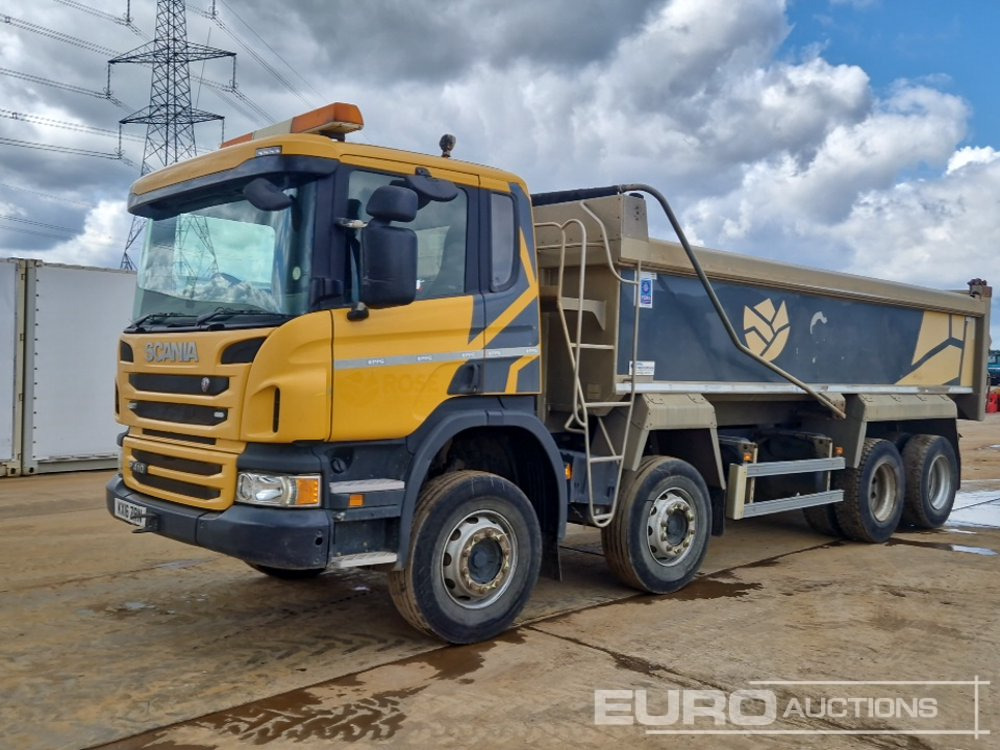 2016 Scania P410 - Tipper: picture 1 2016 Scania P410 - Tipper: picture 1