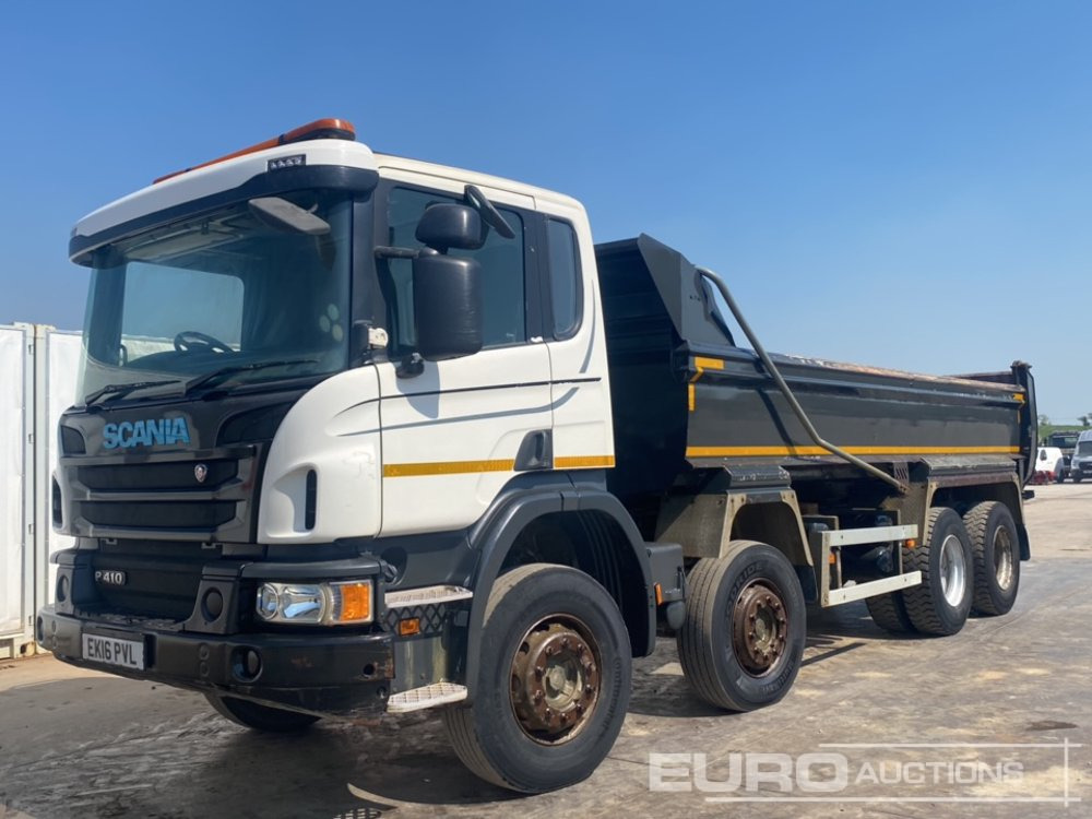 2016 Scania P410 - Tipper: picture 1 2016 Scania P410 - Tipper: picture 1