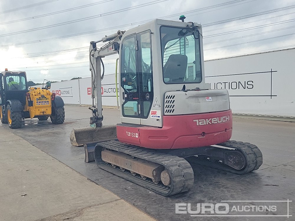 2016 Takeuchi TB153FR - Mini excavator: picture 3 2016 Takeuchi TB153FR - Mini excavator: picture 3