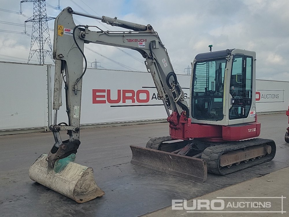2016 Takeuchi TB153FR - Mini excavator: picture 1 2016 Takeuchi TB153FR - Mini excavator: picture 1
