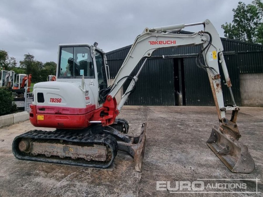 2016 Takeuchi TB260 - Mini excavator: picture 1 2016 Takeuchi TB260 - Mini excavator: picture 1