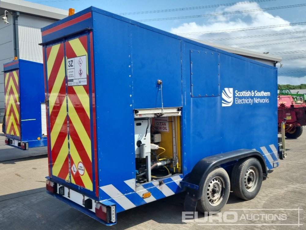 2016 Trailer Engineering Twin Axle 1000 Litre Clean Oil, 1000 Litre Dirty Oil Service Trailer - Plant trailer: picture 5 2016 Trailer Engineering Twin Axle 1000 Litre Clean Oil, 1000 Litre Dirty Oil Service Trailer - Plant trailer: picture 5