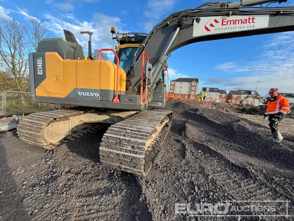 2016 Volvo EC140EL - Crawler excavator: picture 5 2016 Volvo EC140EL - Crawler excavator: picture 5