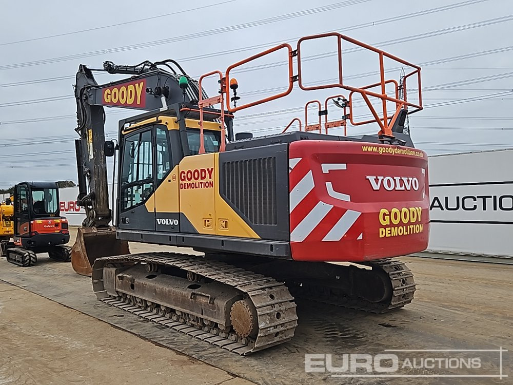 2016 Volvo EC250EL - Crawler excavator: picture 3 2016 Volvo EC250EL - Crawler excavator: picture 3