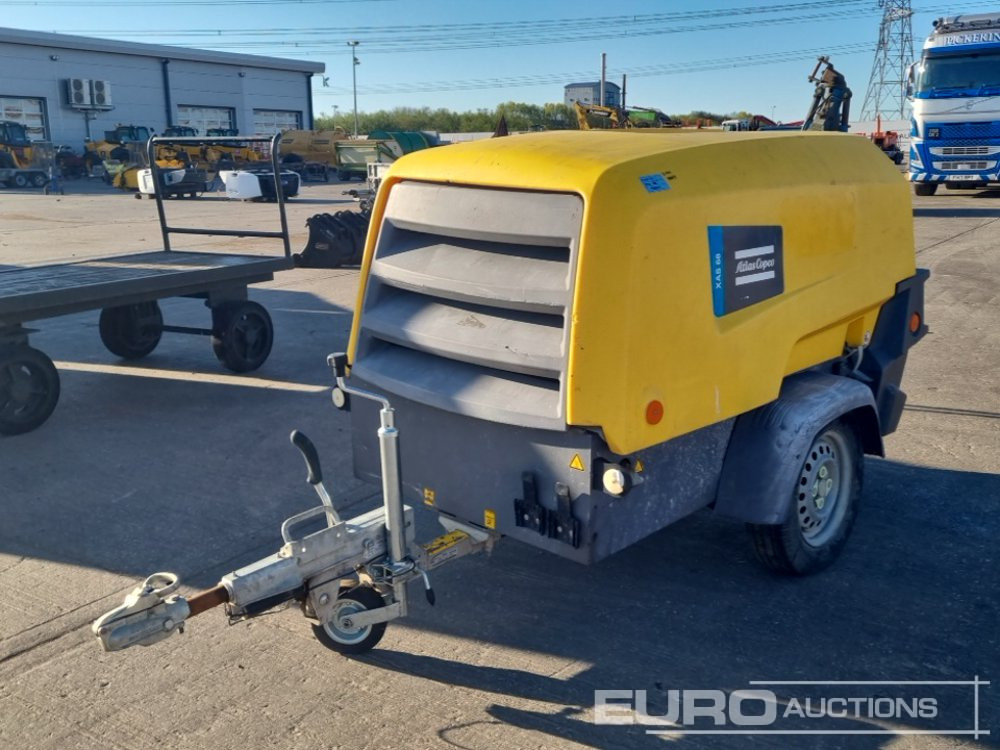 2017 Atlas Copco XAS68 - Air compressor: picture 1 2017 Atlas Copco XAS68 - Air compressor: picture 1