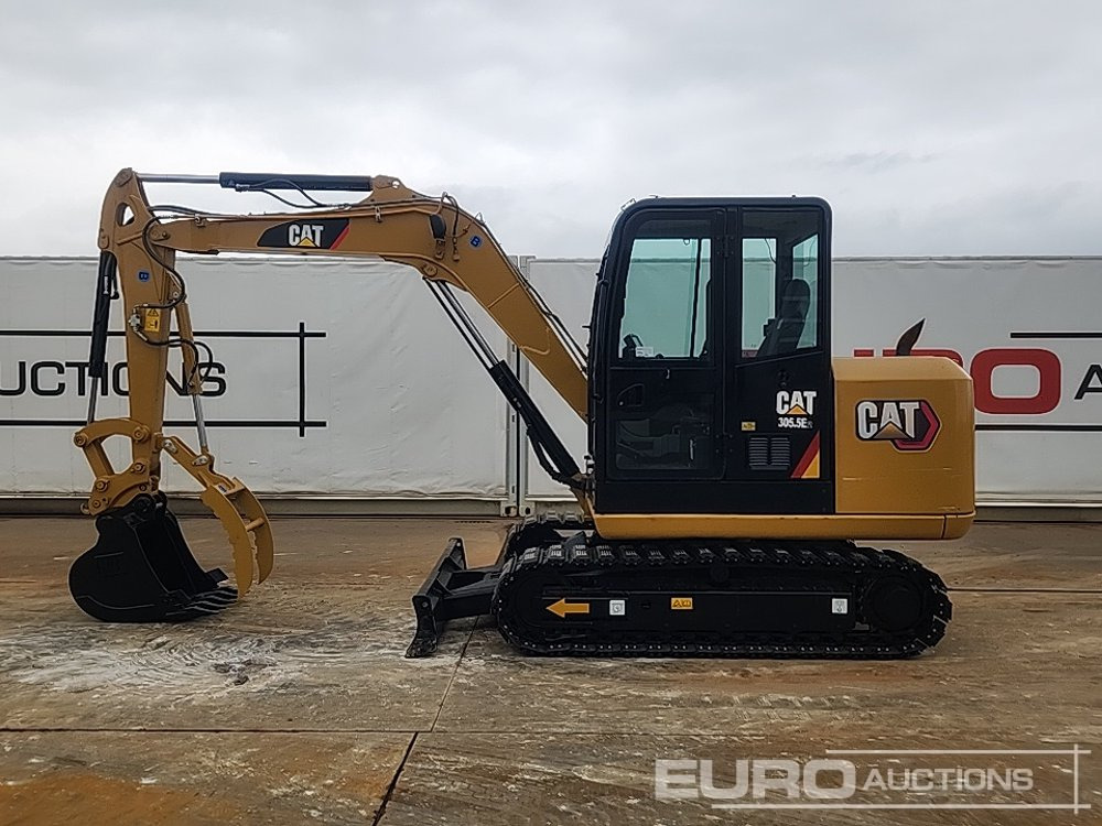 2017 CAT 305.5E2 - Mini excavator: picture 2 2017 CAT 305.5E2 - Mini excavator: picture 2