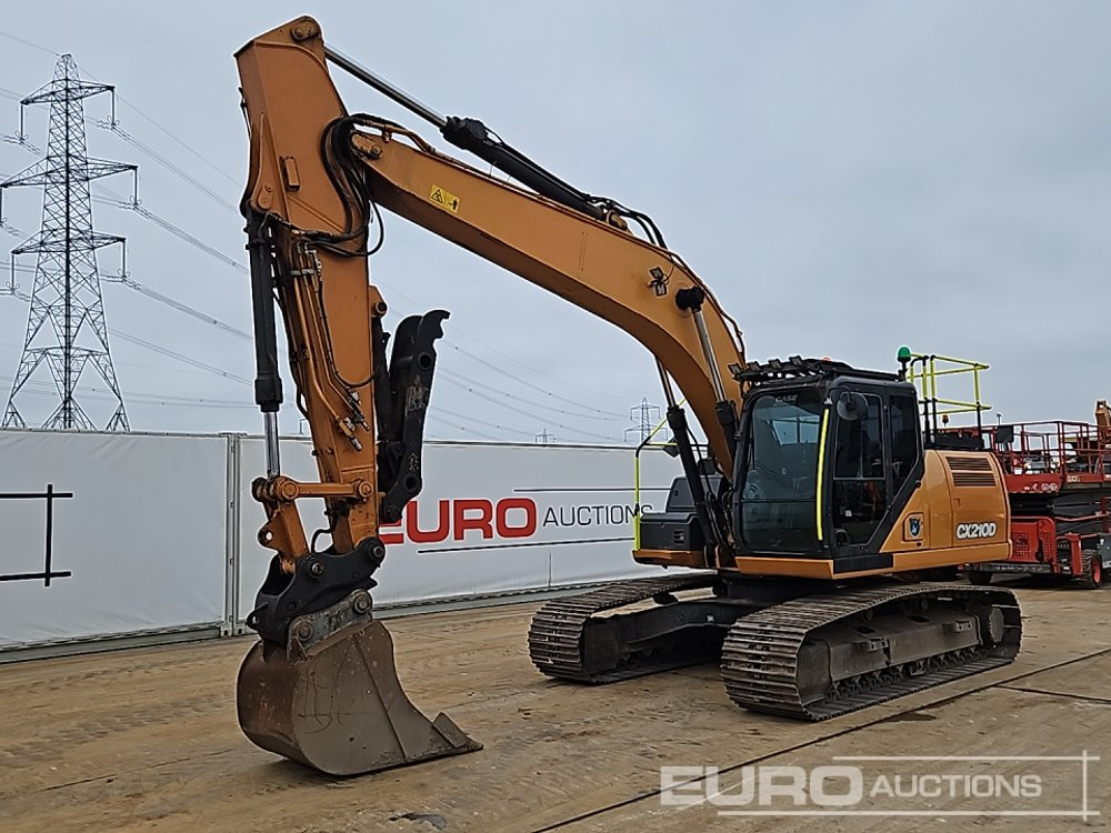 2017 Case CX210D - Crawler excavator: picture 1 2017 Case CX210D - Crawler excavator: picture 1