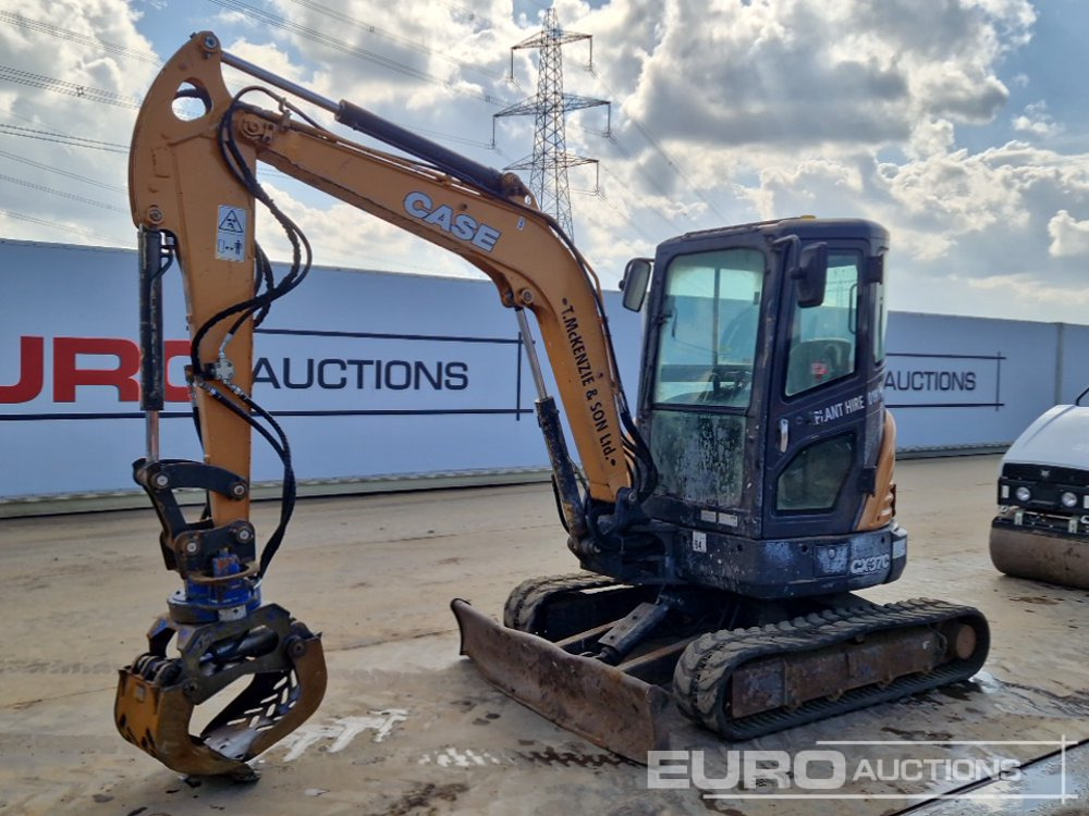 2017 Case CX37C - Mini excavator: picture 1 2017 Case CX37C - Mini excavator: picture 1