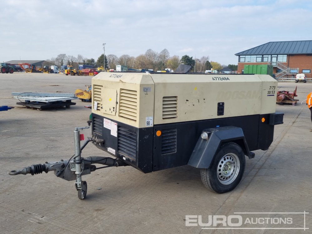 2017 Doosan 7/73-10/53 - Air compressor: picture 1 2017 Doosan 7/73-10/53 - Air compressor: picture 1