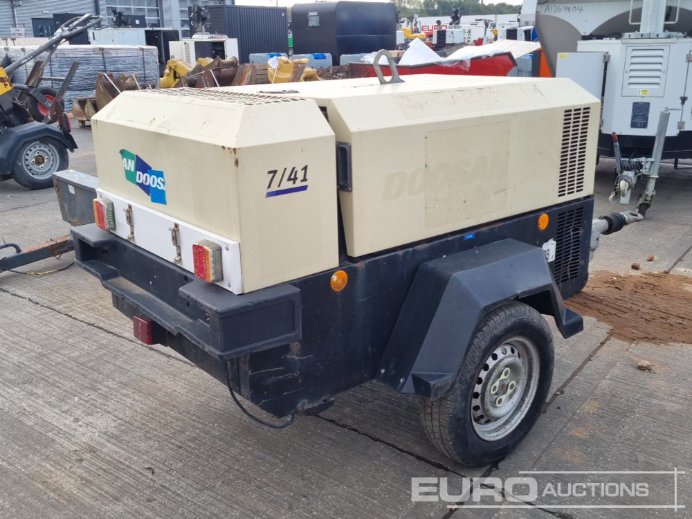 2017 Doosan 741 - Air compressor: picture 5 2017 Doosan 741 - Air compressor: picture 5