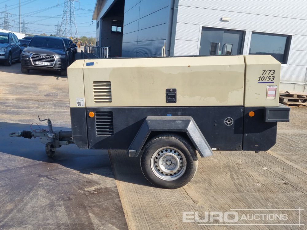 2017 Doosan 773 1053 260CFM - Air compressor: picture 2 2017 Doosan 773 1053 260CFM - Air compressor: picture 2