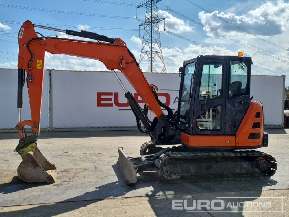 2017 Hitachi ZX65USB-5A - Mini excavator: picture 2 2017 Hitachi ZX65USB-5A - Mini excavator: picture 2