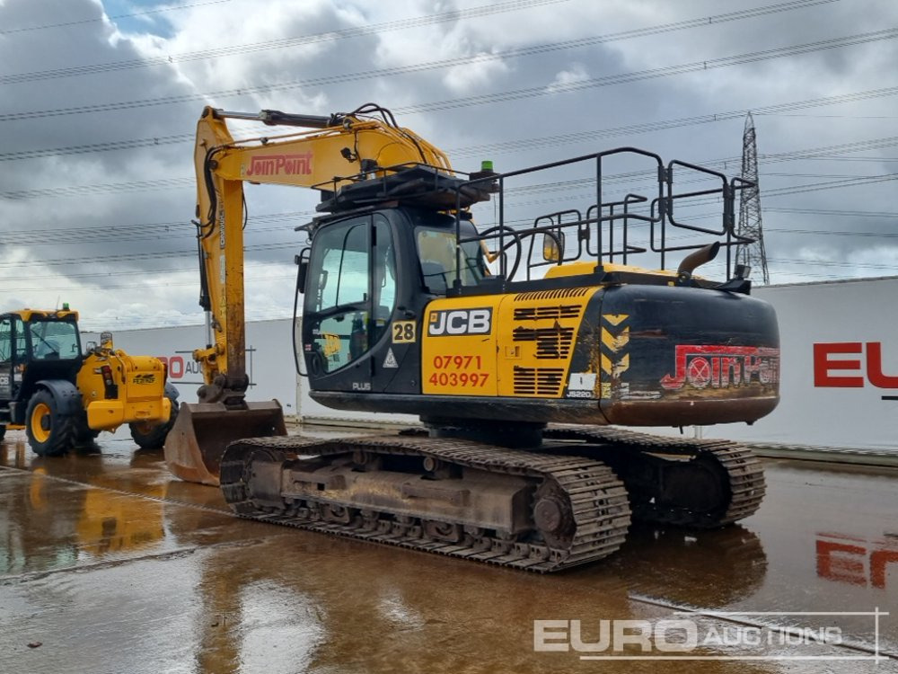 2017 JCB JS220LC+T4F - Crawler excavator: picture 3 2017 JCB JS220LC+T4F - Crawler excavator: picture 3