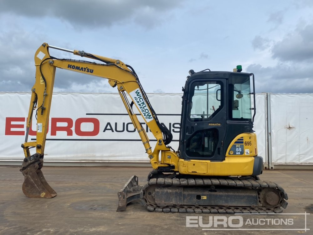 2017 Komatsu PC55MR-3 - Mini excavator: picture 2 2017 Komatsu PC55MR-3 - Mini excavator: picture 2