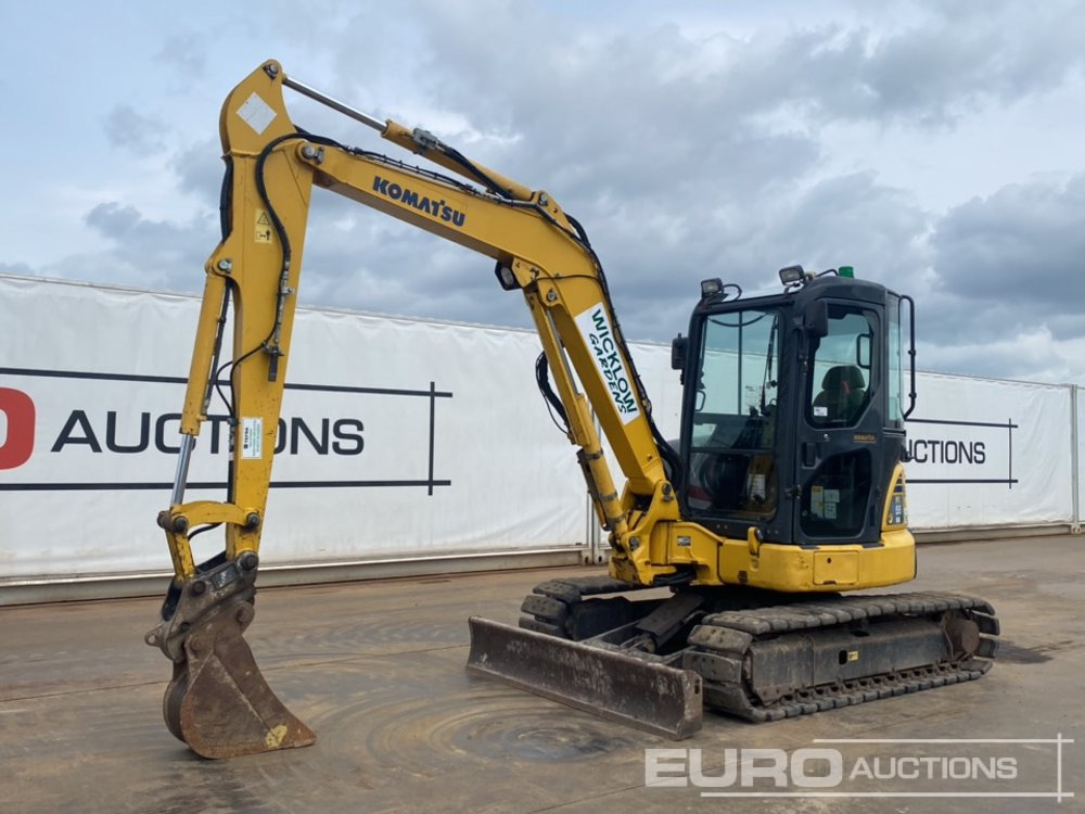 2017 Komatsu PC55MR-3 - Mini excavator: picture 1 2017 Komatsu PC55MR-3 - Mini excavator: picture 1