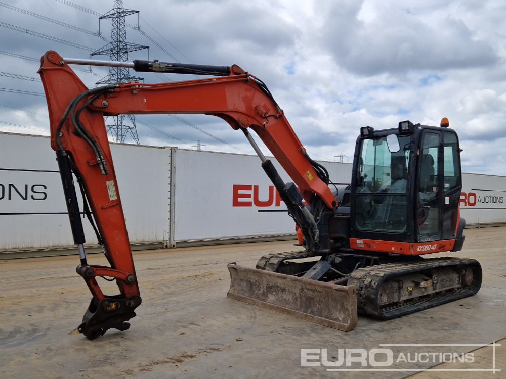 2017 Kubota KX080-4A - Mini excavator: picture 1 2017 Kubota KX080-4A - Mini excavator: picture 1