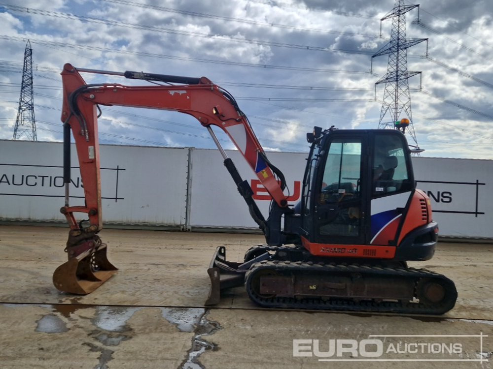 2017 Kubota KX080-4A - Mini excavator: picture 2 2017 Kubota KX080-4A - Mini excavator: picture 2