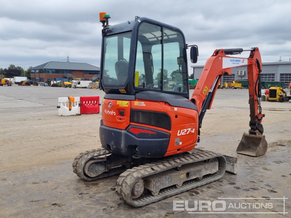 2017 Kubota U27-4 - Mini excavator: picture 5 2017 Kubota U27-4 - Mini excavator: picture 5