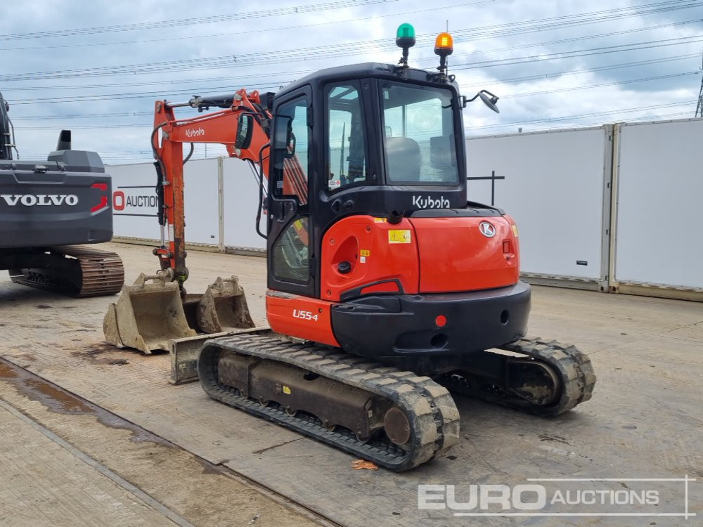 2017 Kubota U55-4 - Mini excavator: picture 3 2017 Kubota U55-4 - Mini excavator: picture 3
