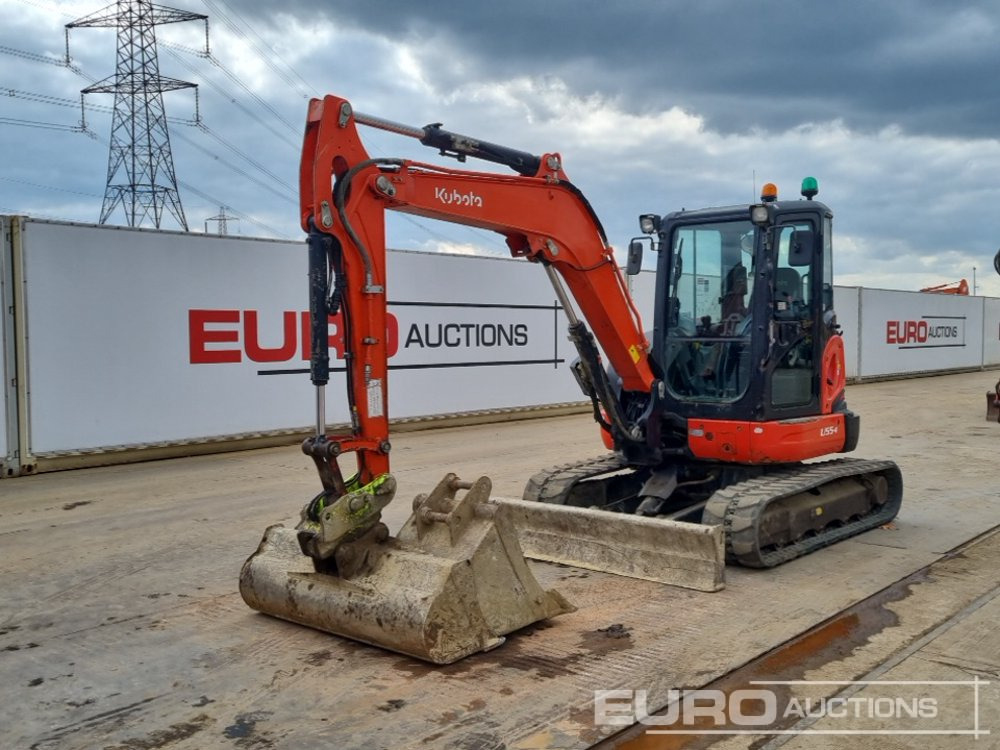 2017 Kubota U55-4 - Mini excavator: picture 1 2017 Kubota U55-4 - Mini excavator: picture 1