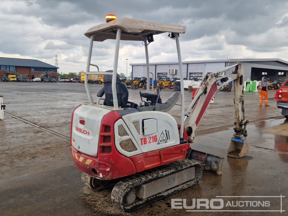 2017 Takeuchi TB216 - Mini excavator: picture 5 2017 Takeuchi TB216 - Mini excavator: picture 5
