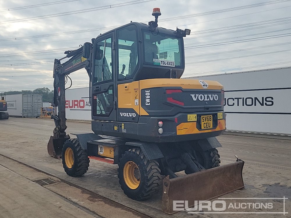2017 Volvo EW60E - Wheel excavator: picture 3 2017 Volvo EW60E - Wheel excavator: picture 3