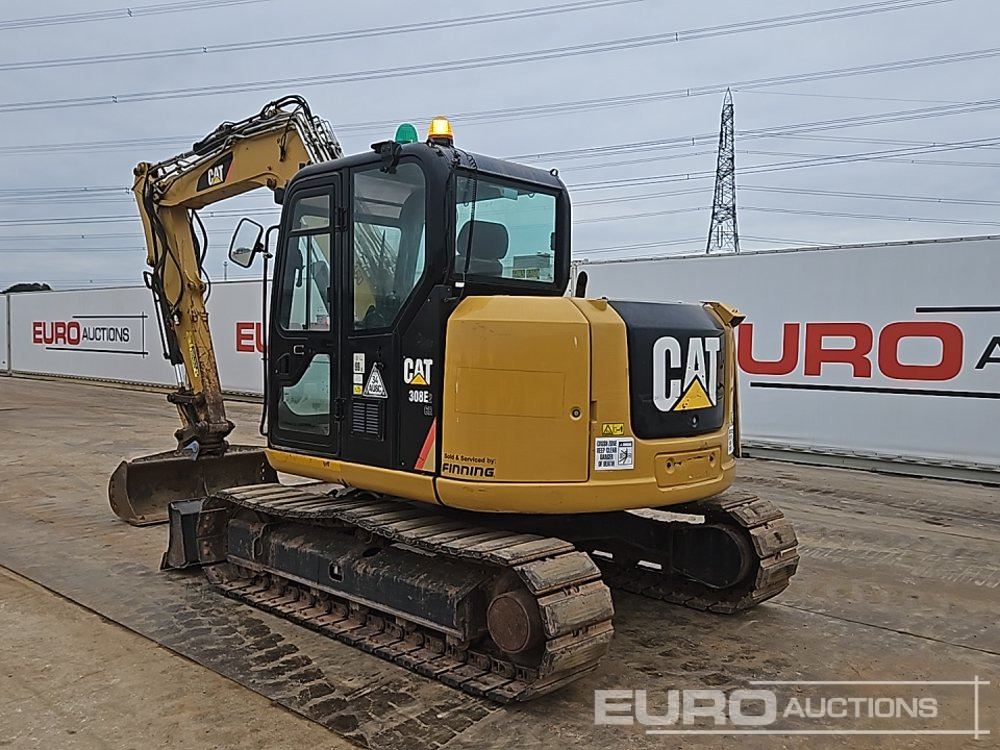 2018 CAT 308E2 - Mini excavator: picture 3 2018 CAT 308E2 - Mini excavator: picture 3
