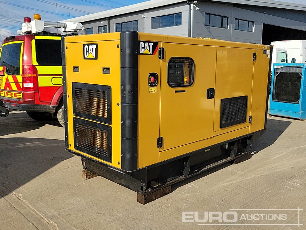 2018 Caterpillar 110kVA Generator, 4 Cylinder Engine - Generator set: picture 1 2018 Caterpillar 110kVA Generator, 4 Cylinder Engine - Generator set: picture 1
