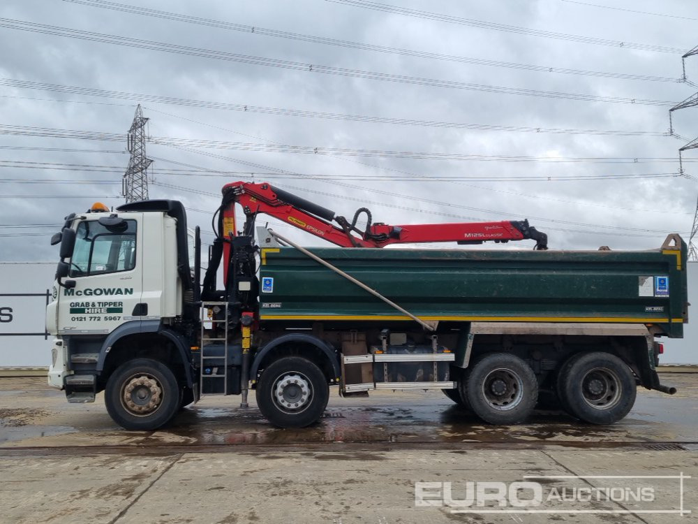 2018 DAF CF - Tipper, Crane truck: picture 2 2018 DAF CF - Tipper, Crane truck: picture 2