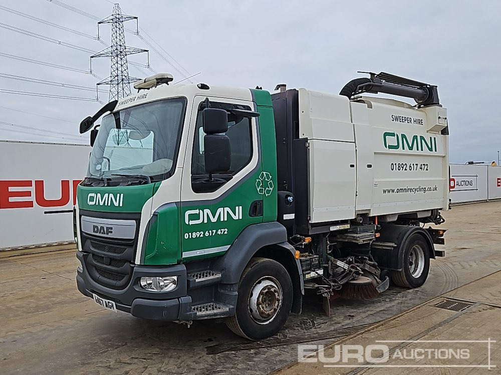 2018 DAF LF230 - Road sweeper: picture 1 2018 DAF LF230 - Road sweeper: picture 1