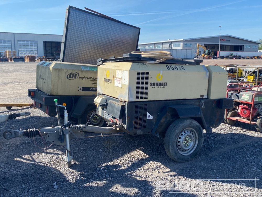 2018 Doosan 7/41 Single Axle Diesel Compressor, Yanmar Engine - Air compressor: picture 1 2018 Doosan 7/41 Single Axle Diesel Compressor, Yanmar Engine - Air compressor: picture 1