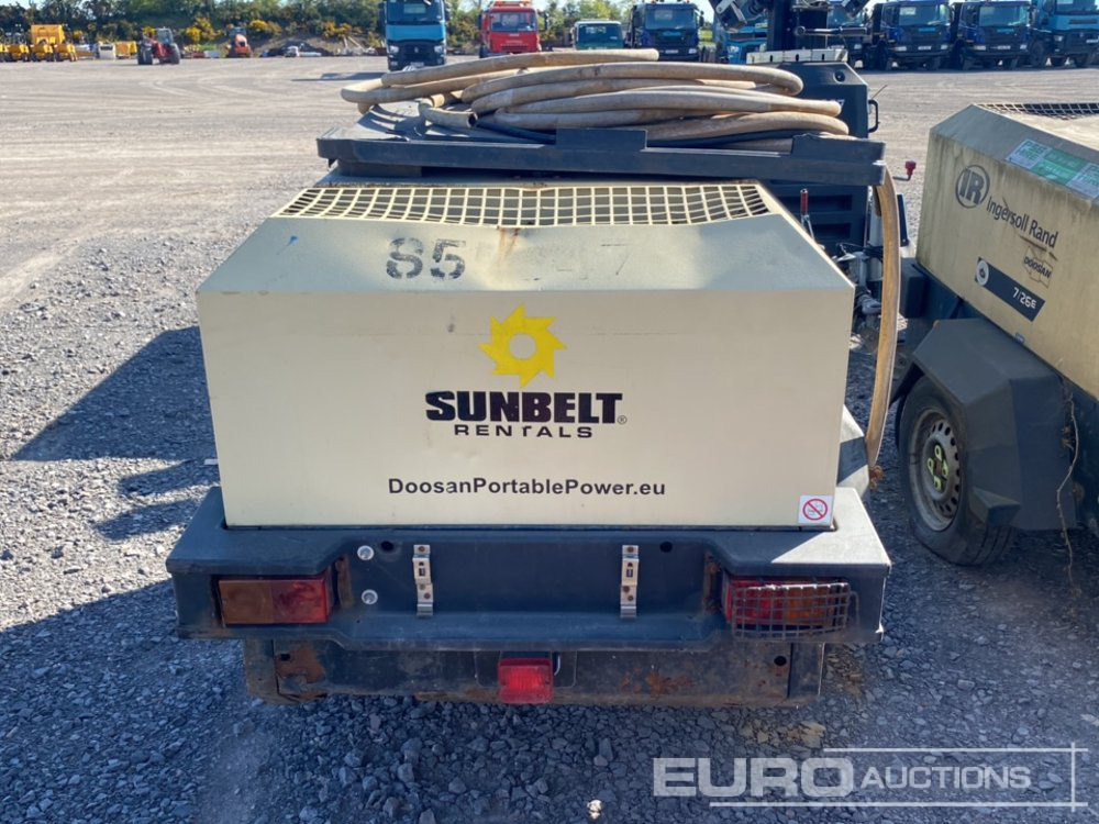 2018 Doosan 7/41 Single Axle Diesel Compressor, Yanmar Engine - Air compressor: picture 4 2018 Doosan 7/41 Single Axle Diesel Compressor, Yanmar Engine - Air compressor: picture 4