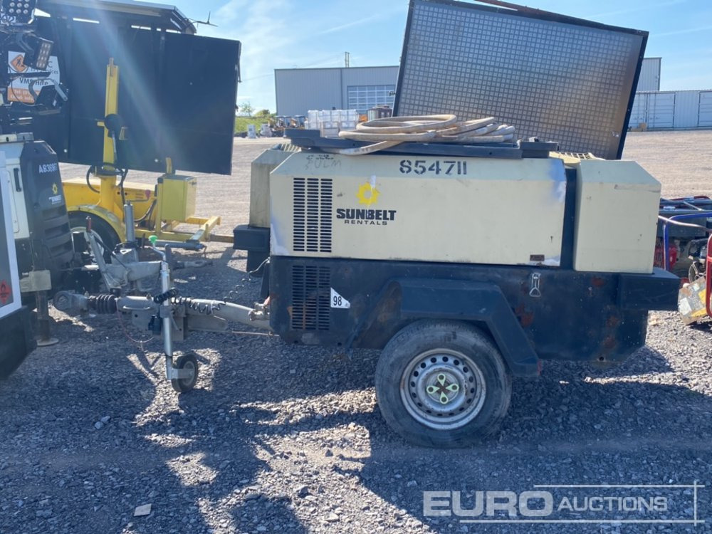 2018 Doosan 7/41 Single Axle Diesel Compressor, Yanmar Engine - Air compressor: picture 2 2018 Doosan 7/41 Single Axle Diesel Compressor, Yanmar Engine - Air compressor: picture 2