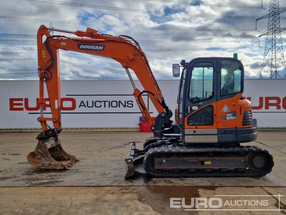 2018 Doosan DX85-3 - Mini excavator: picture 2 2018 Doosan DX85-3 - Mini excavator: picture 2
