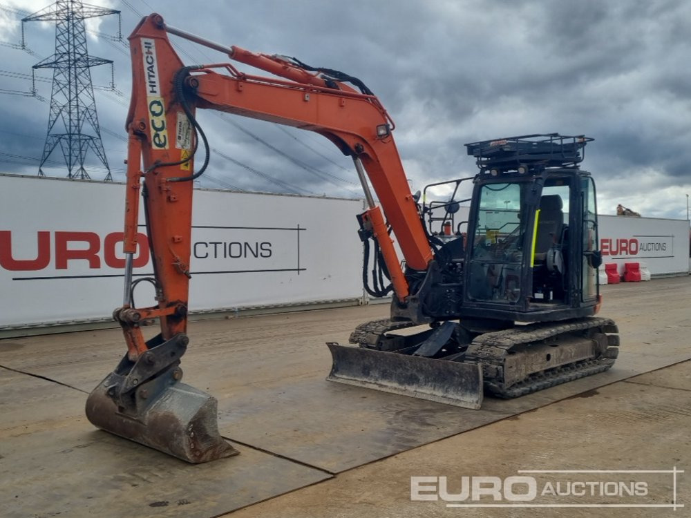 2018 Hitachi ZX85USB-5A - Mini excavator: picture 1 2018 Hitachi ZX85USB-5A - Mini excavator: picture 1
