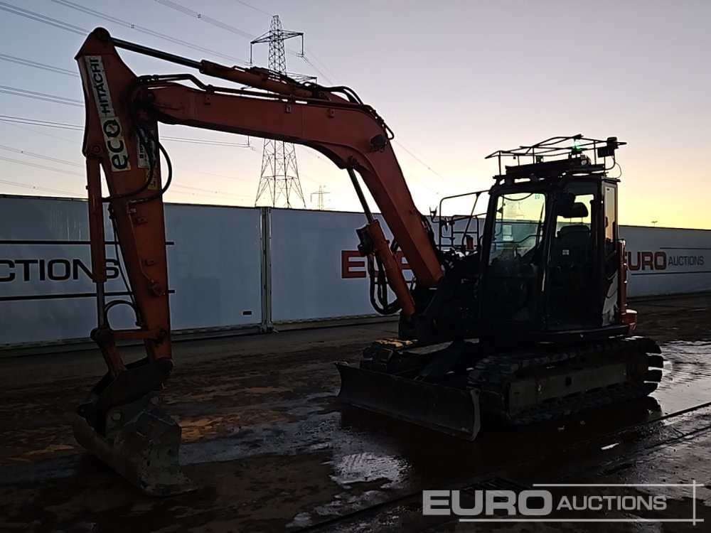 2018 Hitachi ZX85USB-5A - Mini excavator: picture 1 2018 Hitachi ZX85USB-5A - Mini excavator: picture 1
