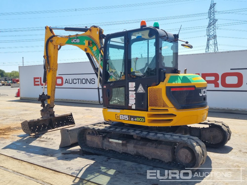 2018 JCB 85Z-1 - Mini excavator: picture 3 2018 JCB 85Z-1 - Mini excavator: picture 3