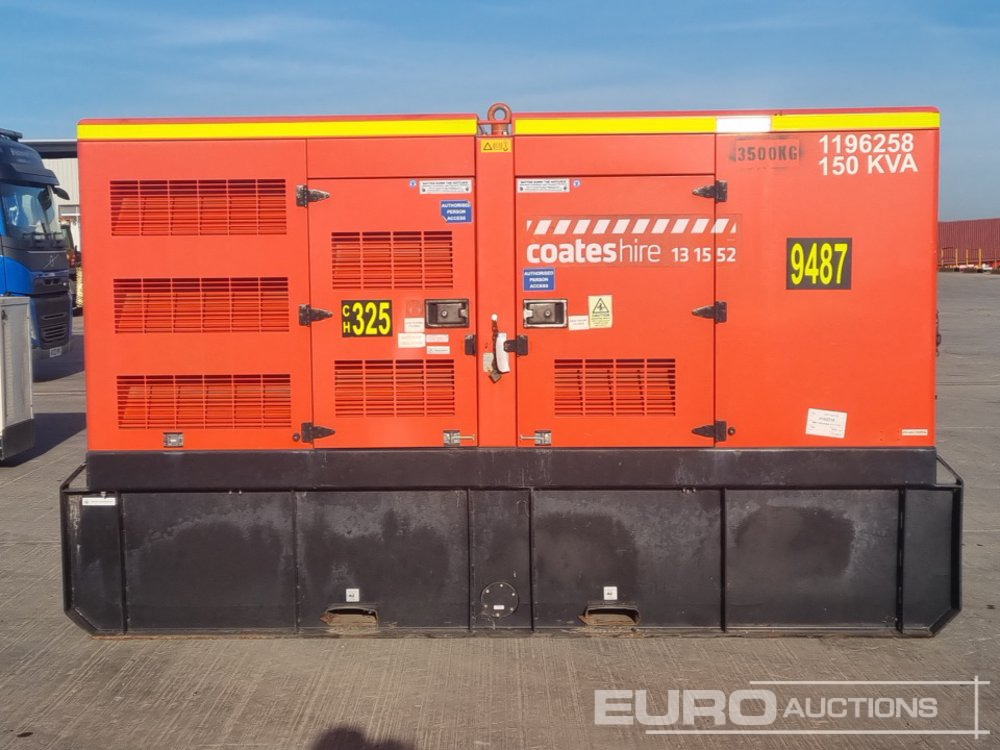 2018 Leroy-Somer WPS150BS - Generator set: picture 2 2018 Leroy-Somer WPS150BS - Generator set: picture 2