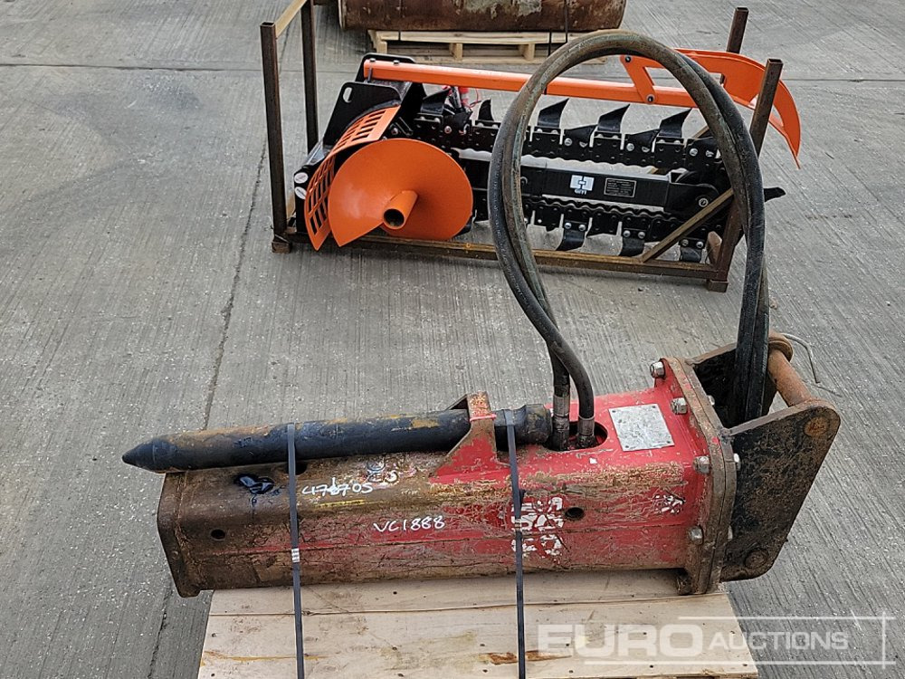 2018 Socomac Hydraulic Breaker 45mm Pin to suit 4-6 Ton Excavator - Hydraulic hammer: picture 2 2018 Socomac Hydraulic Breaker 45mm Pin to suit 4-6 Ton Excavator - Hydraulic hammer: picture 2