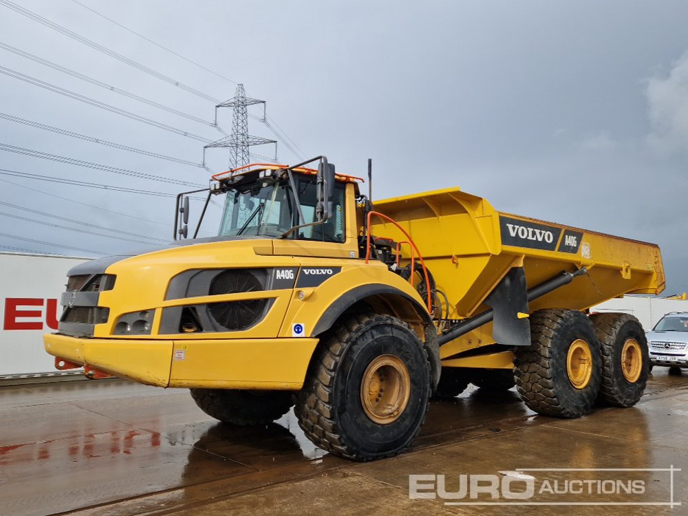 2018 Volvo A40G - Articulated dumper: picture 1 2018 Volvo A40G - Articulated dumper: picture 1