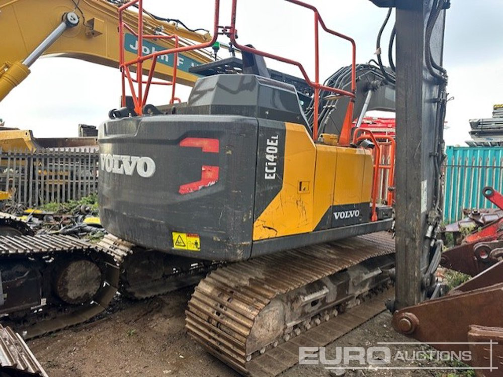 2018 Volvo EC140EL - Crawler excavator: picture 4 2018 Volvo EC140EL - Crawler excavator: picture 4