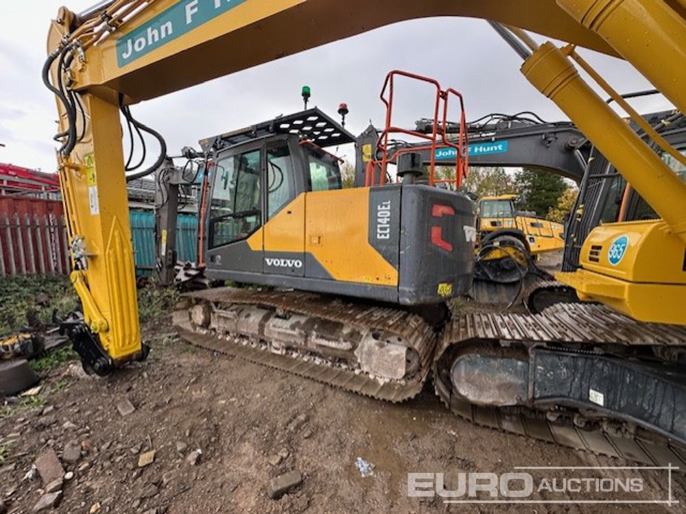 2018 Volvo EC140EL - Crawler excavator: picture 2 2018 Volvo EC140EL - Crawler excavator: picture 2