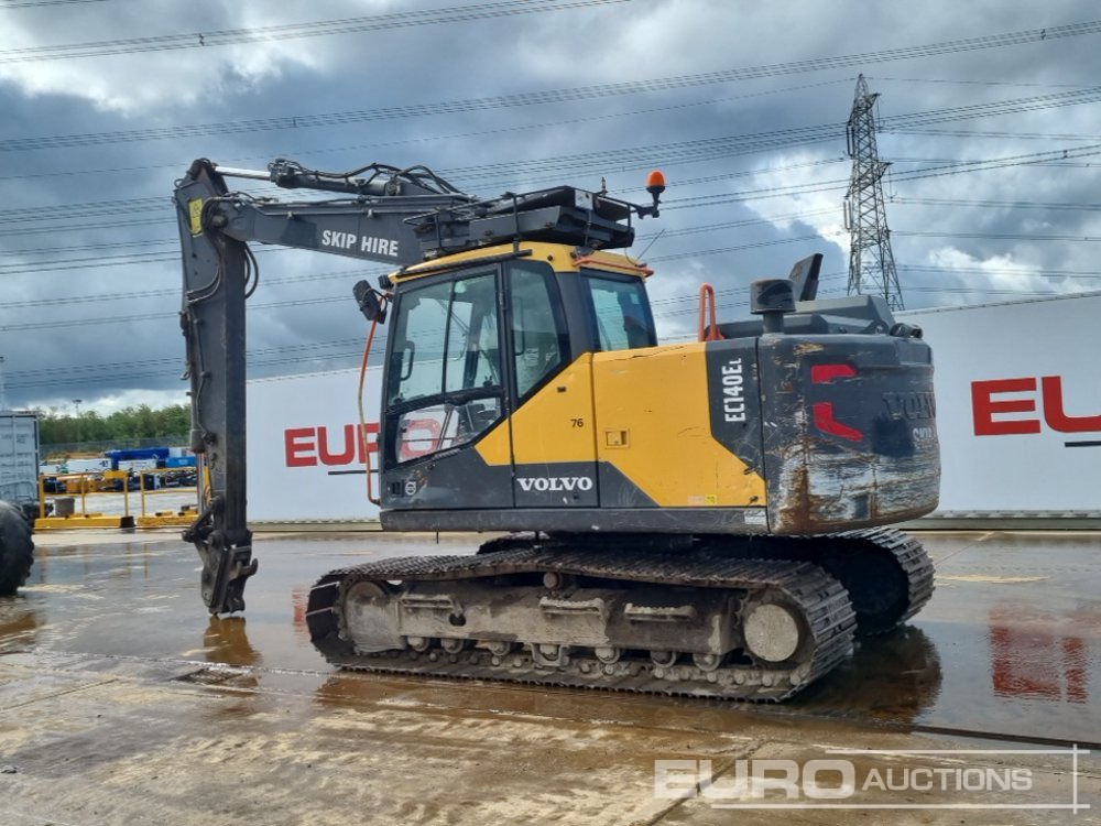2018 Volvo EC140EL - Crawler excavator: picture 3 2018 Volvo EC140EL - Crawler excavator: picture 3