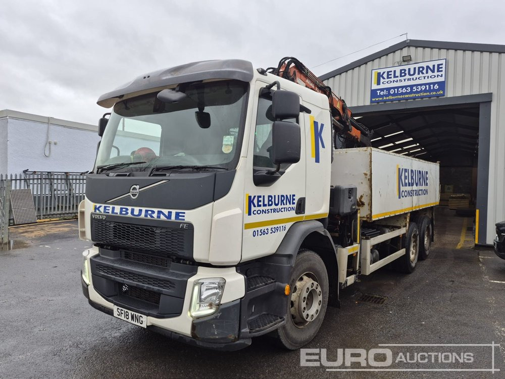 2018 Volvo FE320 - Tipper, Crane truck: picture 1 2018 Volvo FE320 - Tipper, Crane truck: picture 1