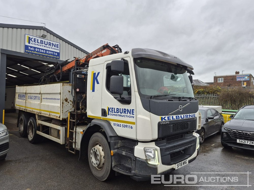 2018 Volvo FE320 - Tipper, Crane truck: picture 5 2018 Volvo FE320 - Tipper, Crane truck: picture 5
