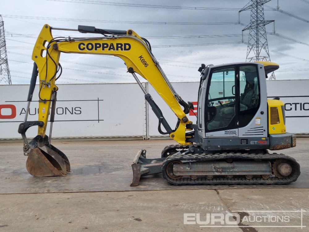 2018 Wacker Neuson ET90 - Mini excavator: picture 2 2018 Wacker Neuson ET90 - Mini excavator: picture 2