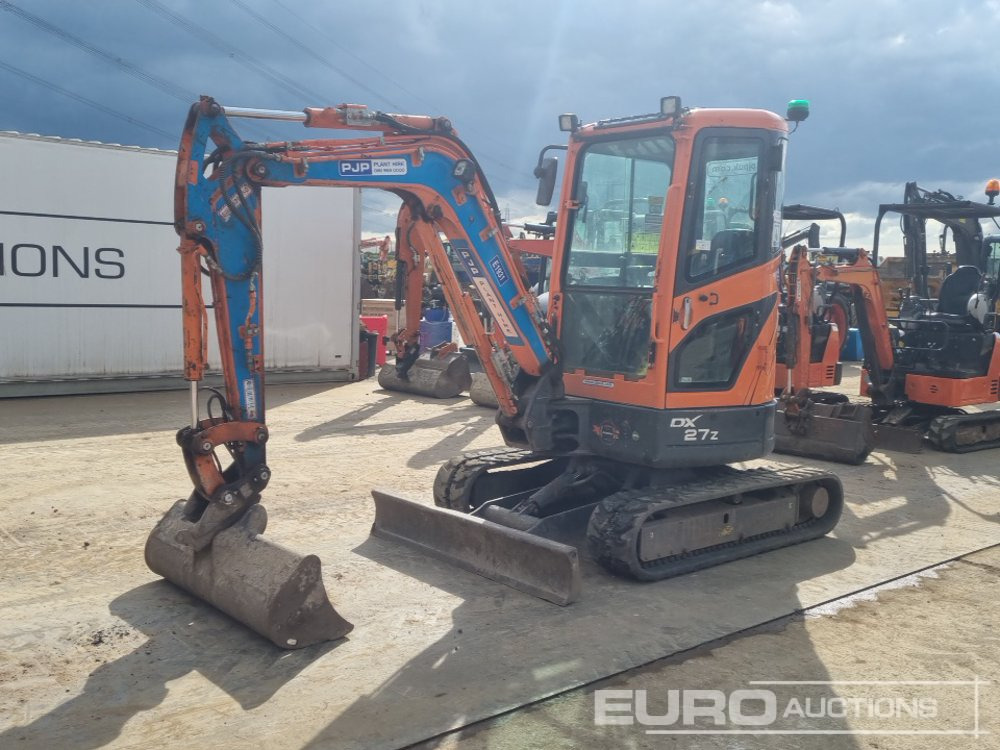 2019 Doosan DX27Z - Mini excavator: picture 1 2019 Doosan DX27Z - Mini excavator: picture 1
