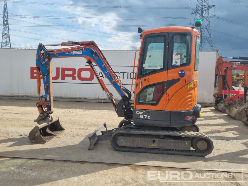 2019 Doosan DX27Z - Mini excavator: picture 2 2019 Doosan DX27Z - Mini excavator: picture 2