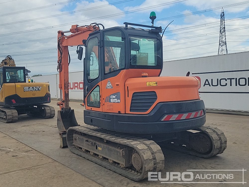 2019 Doosan DX85R-3 - Mini excavator: picture 3 2019 Doosan DX85R-3 - Mini excavator: picture 3