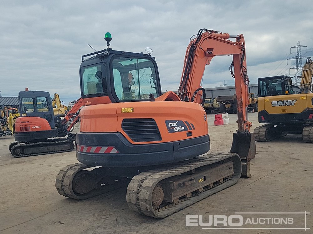 2019 Doosan DX85R-3 - Mini excavator: picture 5 2019 Doosan DX85R-3 - Mini excavator: picture 5